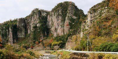 大分県宇佐市の旅行で訪れた観光名所、仙の岩