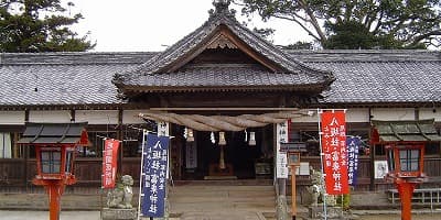 大分県国東市の旅行で訪れた観光名所、富来神社