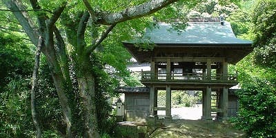 大分県国東市の旅行で訪れた観光名所、文殊仙寺