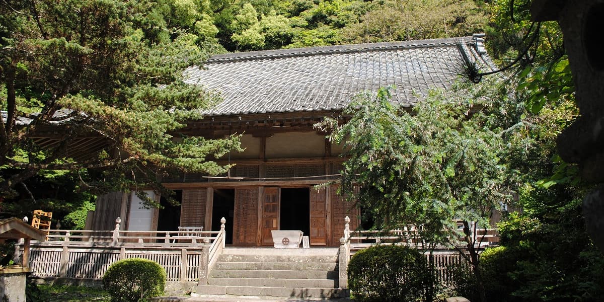 鹿児島県志布志市の旅行で訪れた観光名所、大慈寺