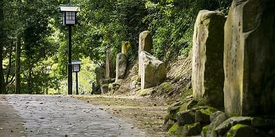 鹿児島県南さつま市の旅行で訪れた観光名所、いにしへの道