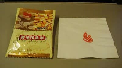 機内食：AIR CHINA 北京→成田