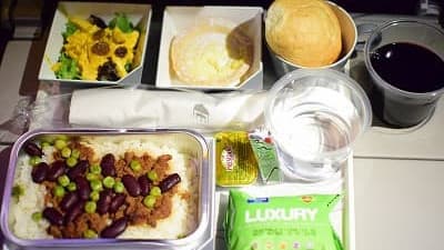 機内食：MALAYSIA AIR クアラルンプール→ロンドン