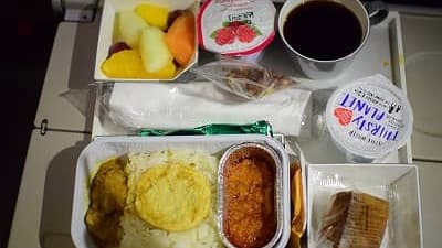機内食：MALAYSIA AIR クアラルンプール→関西