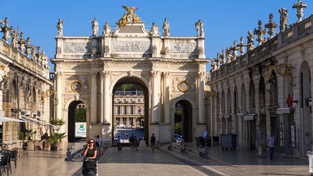 フランス・ナンシーのスタニスラス凱旋門