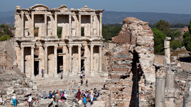 トルコ・イズミルのエフェソス遺跡