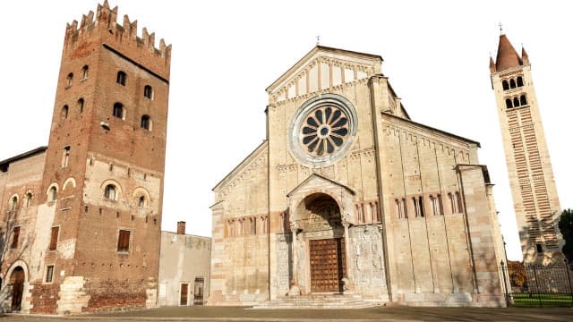 イタリア・ヴェローナの聖ゼーノ教会