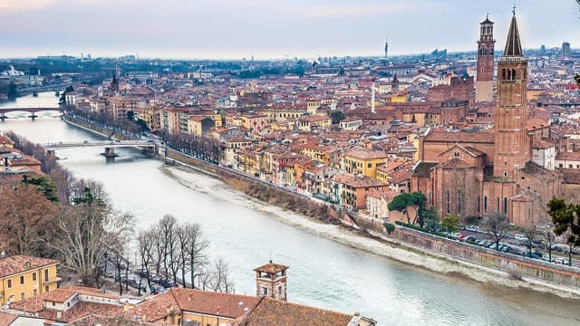 イタリア・ヴェローナ市街