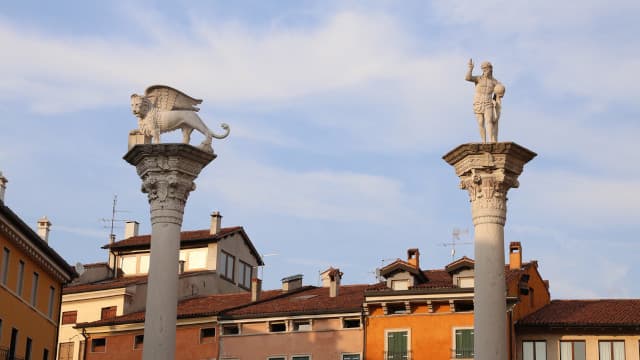 イタリア・ヴィチェンツァのシニョーリ広場