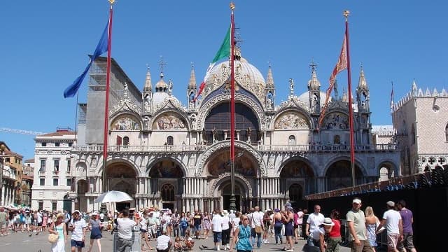 イタリア・ヴェネツィアのサンマルコ寺院