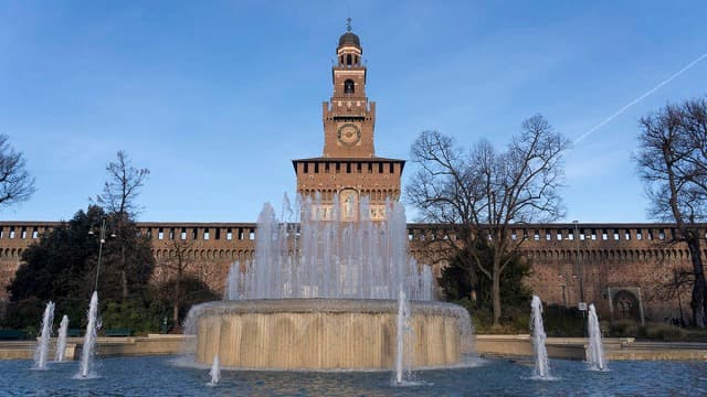 イタリア・ミラノのスフォルツェスコ城