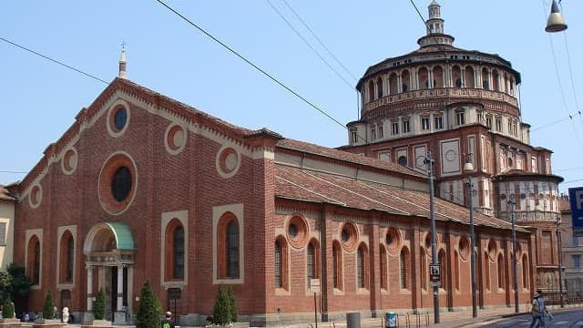 イタリア・ミラノのサンタ・マリア・デッレ・グラツィエ教会