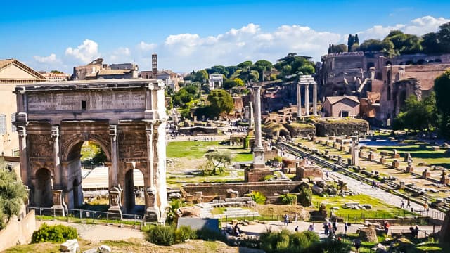 イタリア・ローマのパラティーノの丘