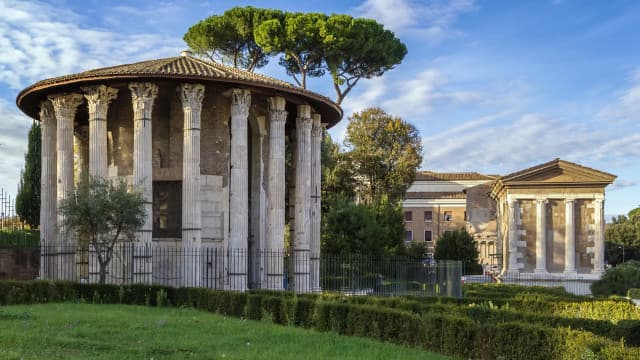 イタリア・ローマのフォルム・ボアリウム