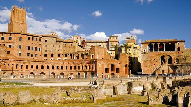 イタリア・ローマのフォロ・ロマーノ