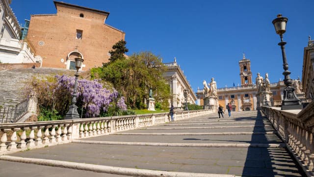 イタリア・ローマのカピトリーノの丘