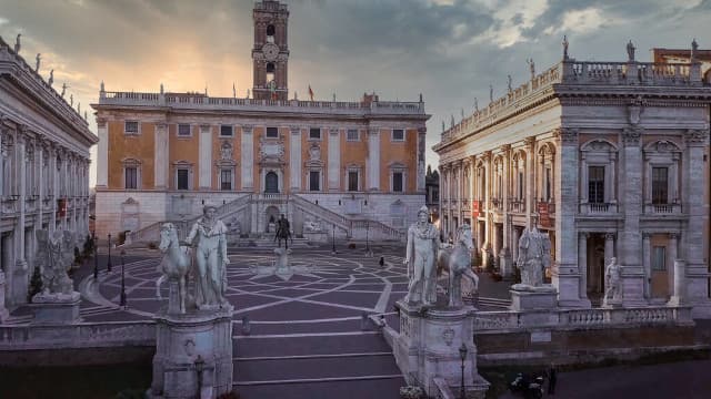 イタリア・ローマのカピトリーノの丘