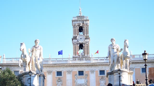 イタリア・ローマのディオスクロイ