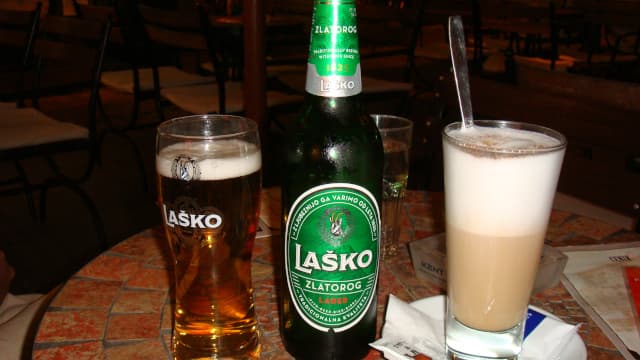 スロヴェニアビールのラシュコ（LASKO）