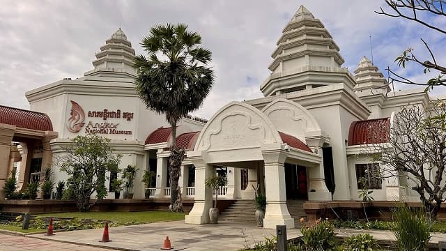 カンボジア・シェムリアップのアンコール国立博物館