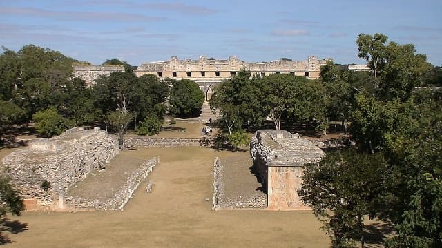 メキシコ・メリダのウシュマル遺跡