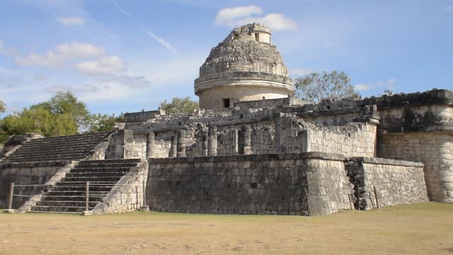 メキシコ・メリダのチチェン・イッツァのカラコル（天文台）