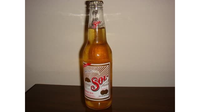 メキシコビールのSOL