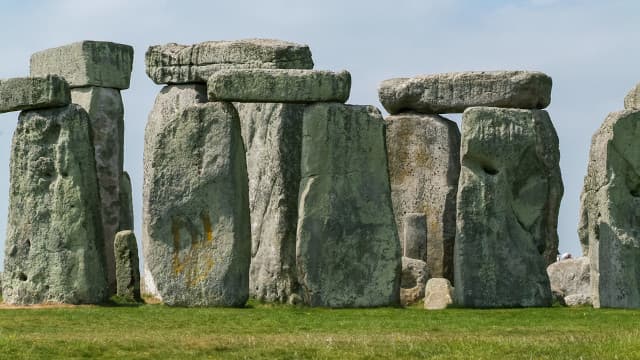 イギリス・ソールズベリーのストーン・ヘンジ