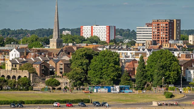 イギリス・サウサンプトン市街