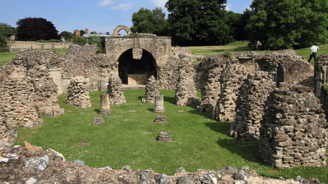 イギリス・カンタベリーの聖オーガスティン修道院