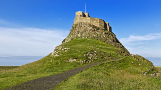 イギリス・ダラムのリンディスファーン島