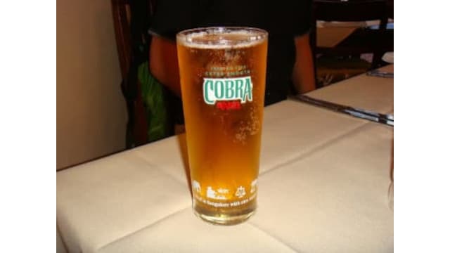 イギリスビールのCOBRA