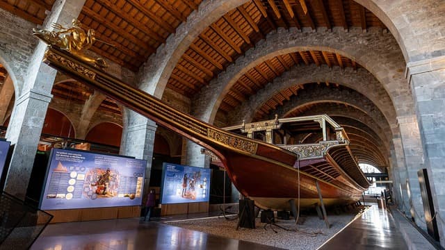 スペイン・バルセロナのバルセロナ海洋博物館