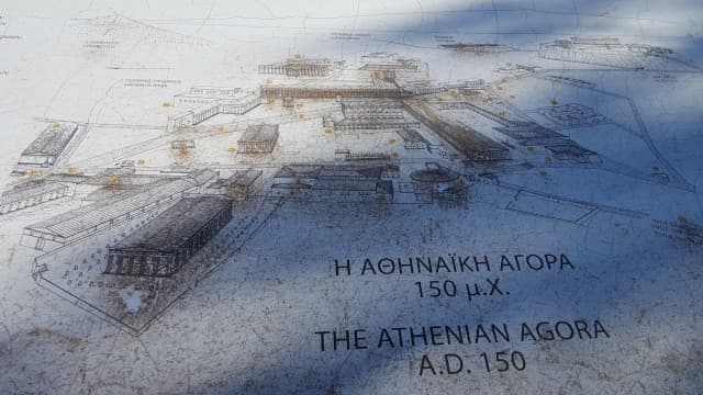 ギリシャ・アテネの古代アゴラ