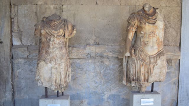 ギリシャ・アテネの古代アゴラ＿アッタロスの柱廊