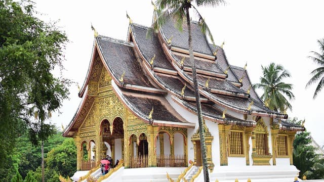 ラオス・ルアンプラバンのパバーン仏の祠