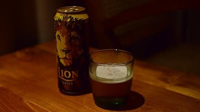 スリランカのライオン・ビール