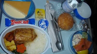 機内食：AIR FRANCE 成田→ロンドン