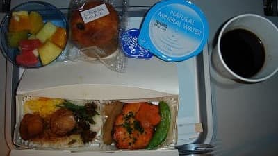 機内食：AIR FRANCE 成田→ロンドン