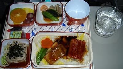 機内食：EGYPT AIR 成田→カイロ