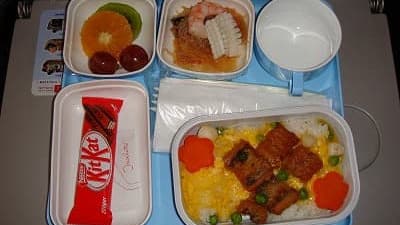 機内食：AIR CHINA 成田→北京