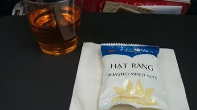 機内食：VIETNAM AIR フエ→ハノイ→成田