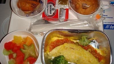 機内食：AERO MEXICO カンクン→ティファナ→成田