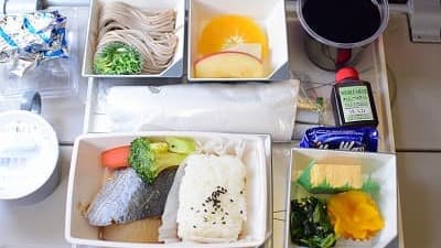 機内食：MALAYSIA AIR 関西→クアラルンプール