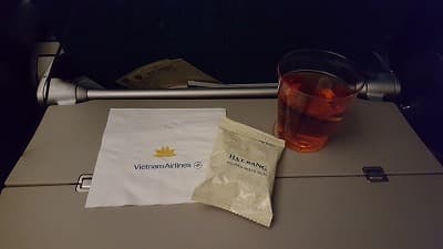 機内食：Vietnam Air ベトナム・ハノイ→関西