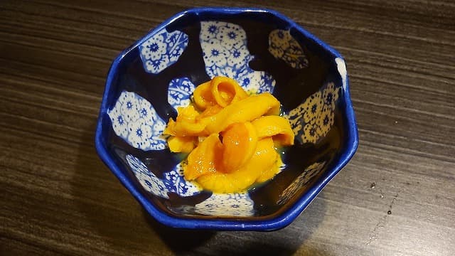 天然ほやの酢の物