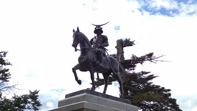 宮城県の仙台城（青葉城）