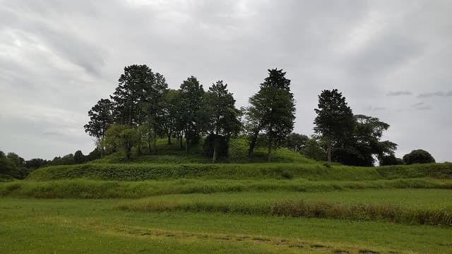 宮城県名取市の雷神山古墳