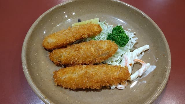 笹かまぼこの磯部揚げ