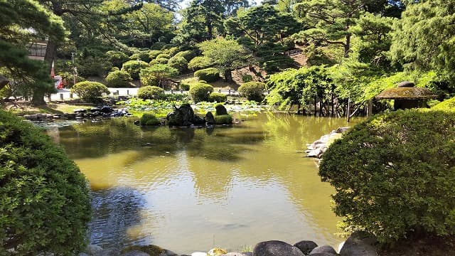 秋田県秋田市の千秋公園